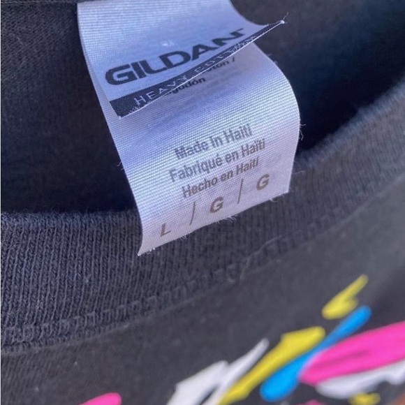 Vintage Insomniac "Up All Night" Neon Graphic T-Shirt - Picture 6 of 6